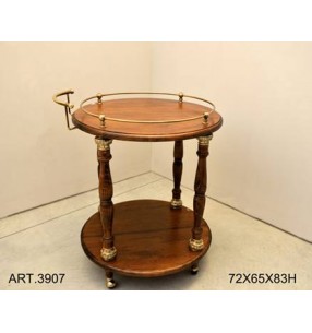 Арт. 3907 Сервировочный столик CAPANNI (ИТАЛИЯ)