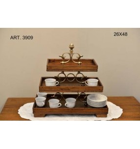 Арт. 3909 Подставка для посуды (Италия)