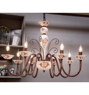 Люстра Арт. C1405/8 Ferroluce (Италия) Люстра Арт. C1405/8 Ferroluce (Италия)