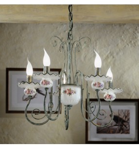 Люстра Арт. C410/5 Ferroluce (Италия)