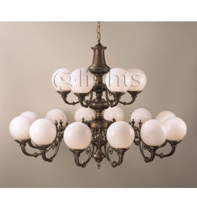 Люстра G-Lights (Испания) Арт. 143-12+6-AB