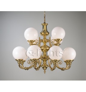 Люстра G-Lights (Испания) Арт. 143-8+4-PB