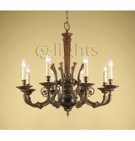 Люстра G-Lights (Испания) Арт. 9077-8-AB