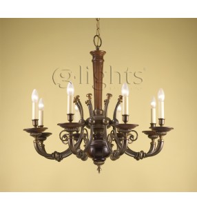 Люстра G-Lights (Испания) Арт. 9077-8-AB