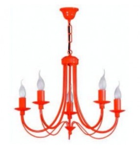 Люстра Арт. L-56/5 Naranja (оранжевый) Joalpa (Испания)