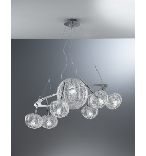 Люстра Арт.RS408-015CRB SIRU (ИТАЛИЯ)