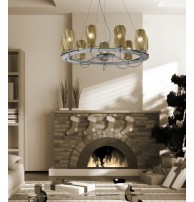 Люстра Арт.RS414-385ABLF SIRU (ИТАЛИЯ)