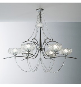 Люстра Арт. SS266-090CRB SIRU (ИТАЛИЯ)