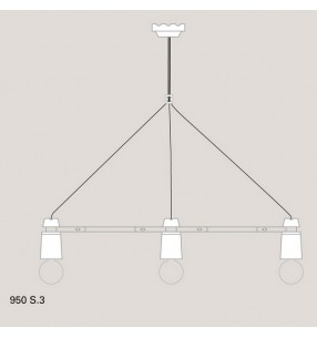 Люстра Арт. 950S.3 Toscot 