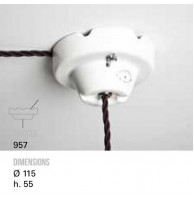 Держатель кабеля Арт. 957 Toscot 