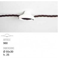 Держатель кабеля Арт. 960 Toscot Держатель кабеля Арт. 960 Toscot